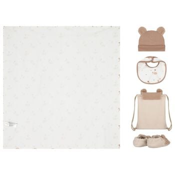 Ivory & Beige Teddy Bear Gift Set