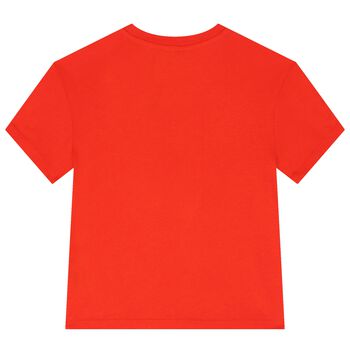 Boys Red Logo T-Shirt
