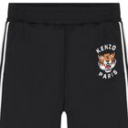 Black Tiger Logo Joggers, 1, hi-res