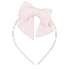 طقم بنات فستان تول مزين باللون الوردي, 1, hi-res