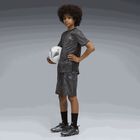 شورت أسود بشعار للأولاد, 1, hi-res