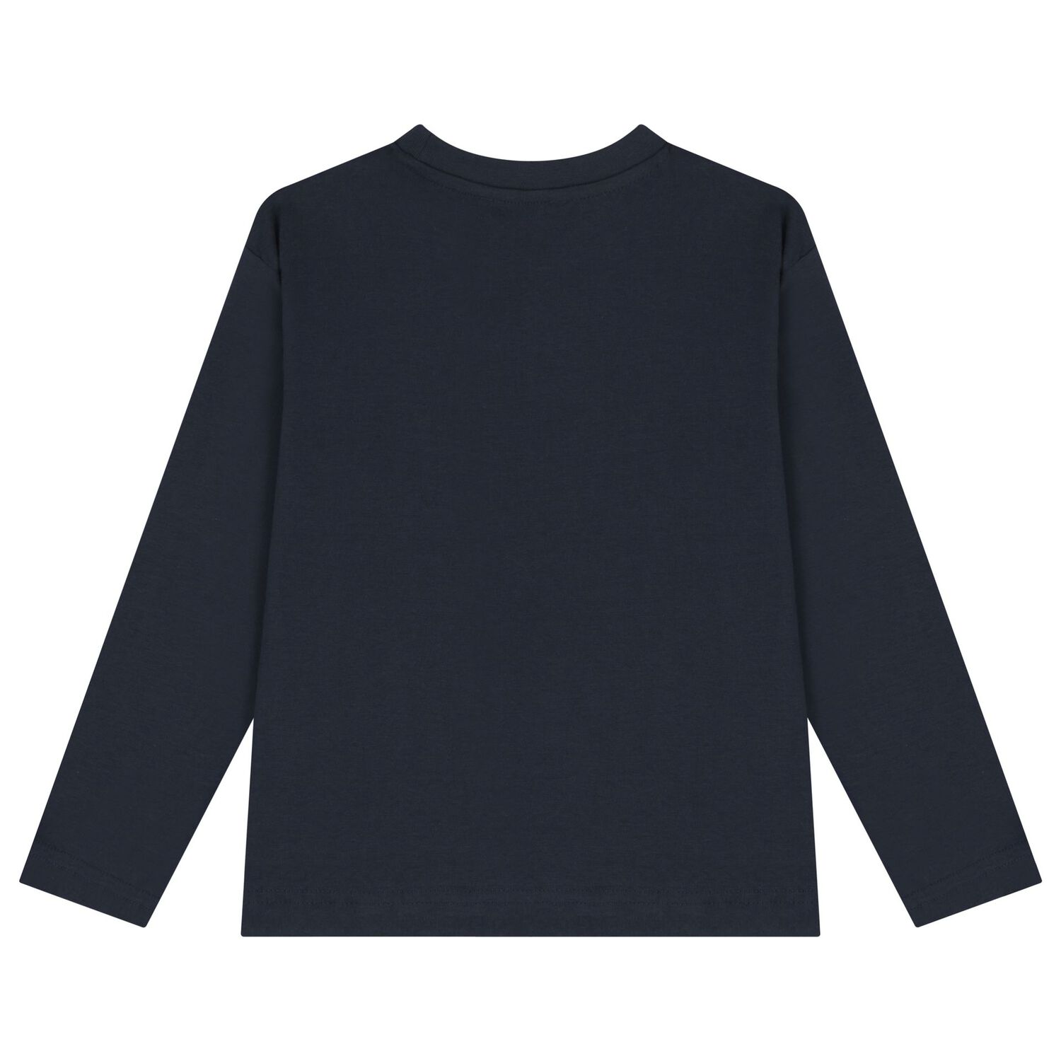 بلوزة بأكمام طويلة بالشعار باللون الرمادي و الأبيض للأولاد ( عبوة من قطعتين ), 1, hi-res