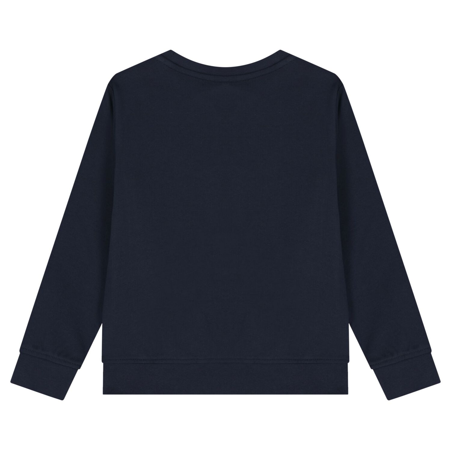 Boys Navy Blue Teddy Bear Sweatshirt, 1, hi-res