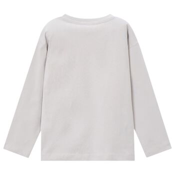 Boys Grey Long Sleeve Top