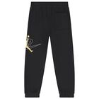 Boys Black Jordan Logo Joggers, 1, hi-res