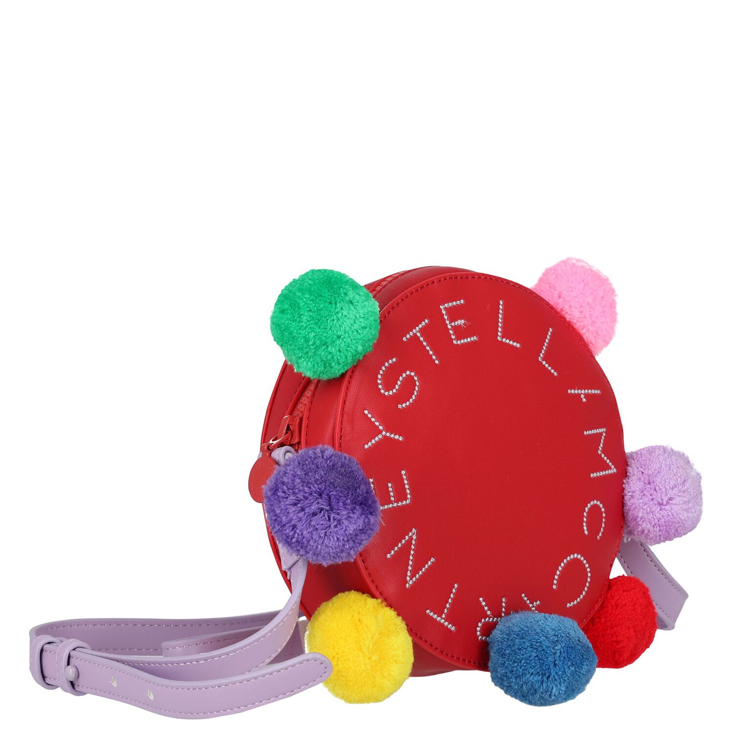 Girls Red Circle Logo Bag, 1, hi-res image number null