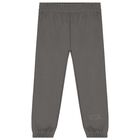 بنطال رياضي بالشعار باللون البيج, 4, hi-res