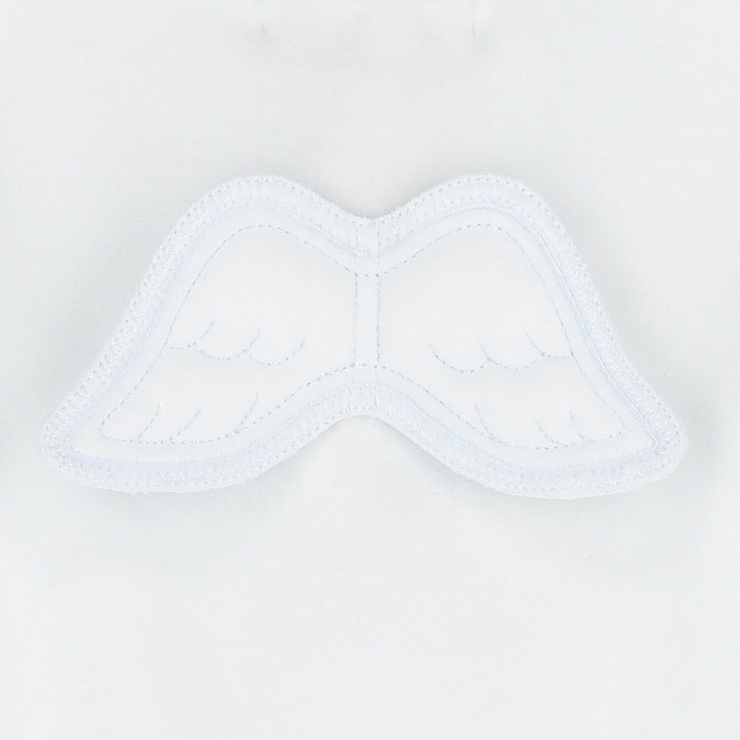 Baby Boys Blue Wings Velour Babygrow, 1, hi-res
