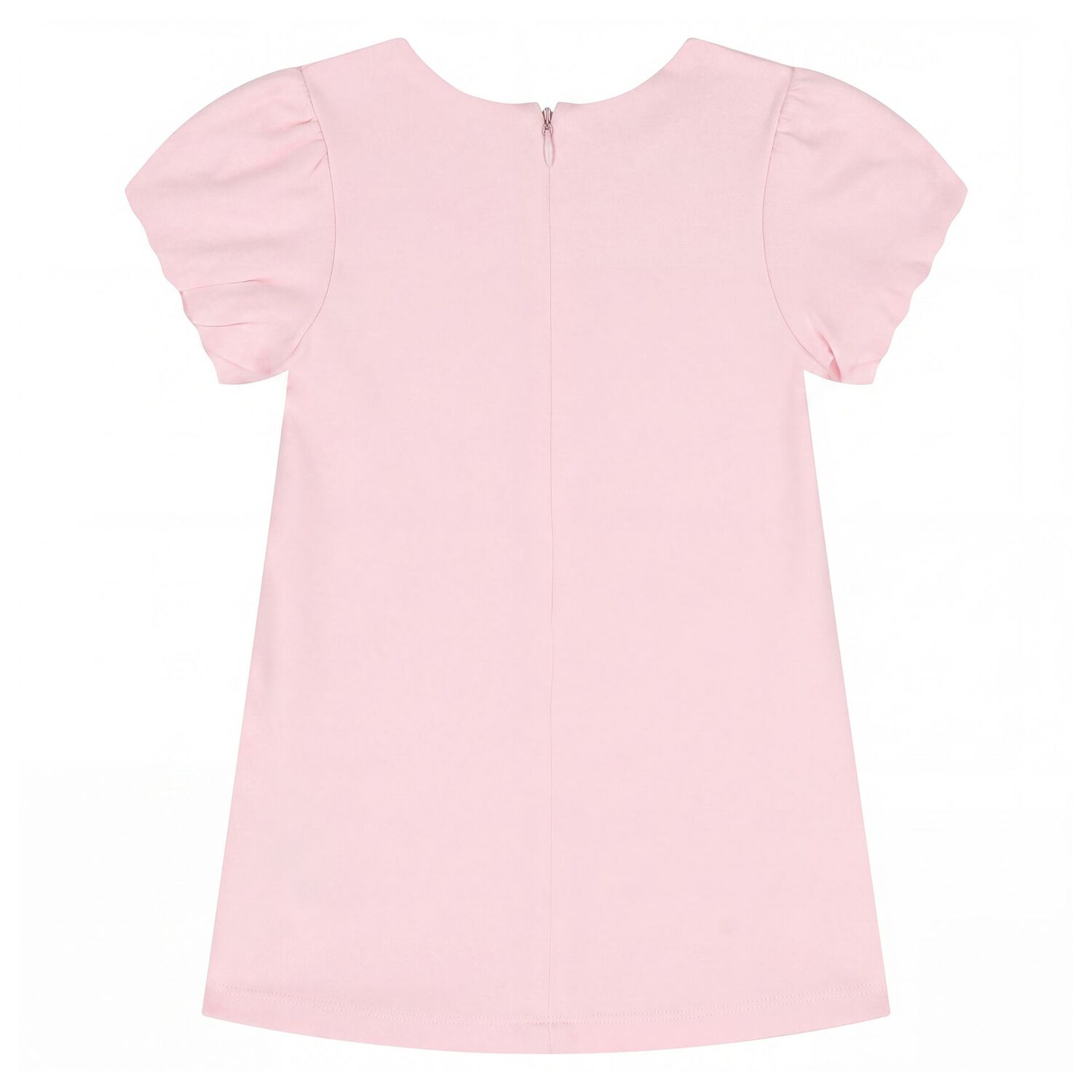 Younger Girls Pink Bag Dress, 3, hi-res