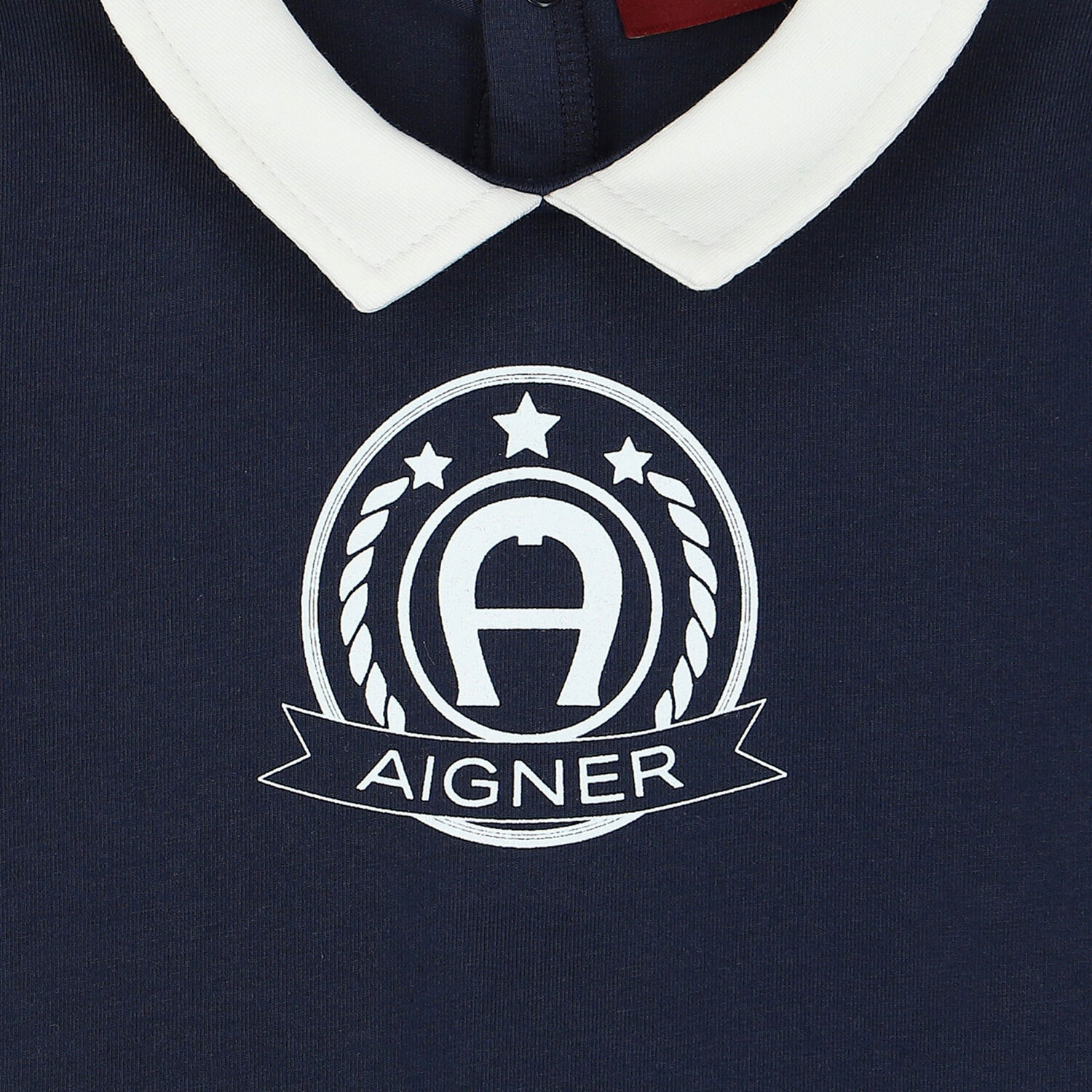 أفرول بالشعار باللون الكحلي للأولاد, 1, hi-res