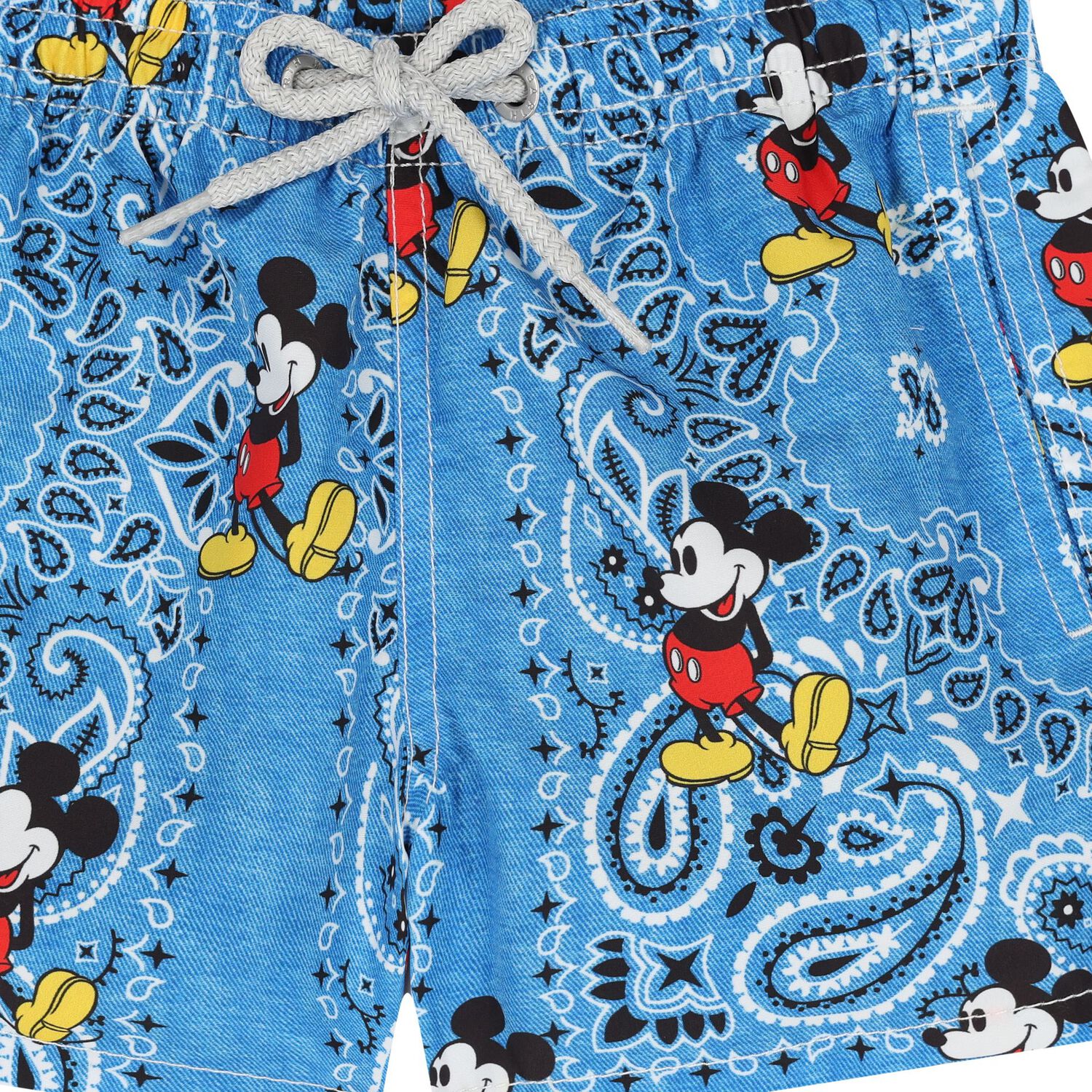 Boys Blue Mickey Mouse Swim Shorts, 1, hi-res image number null