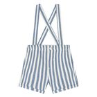 Younger Boys White & Blue Shorts Set, 1, hi-res