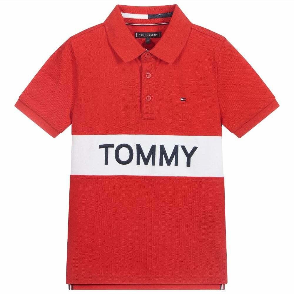 Tommy hilfiger polo junior clearance