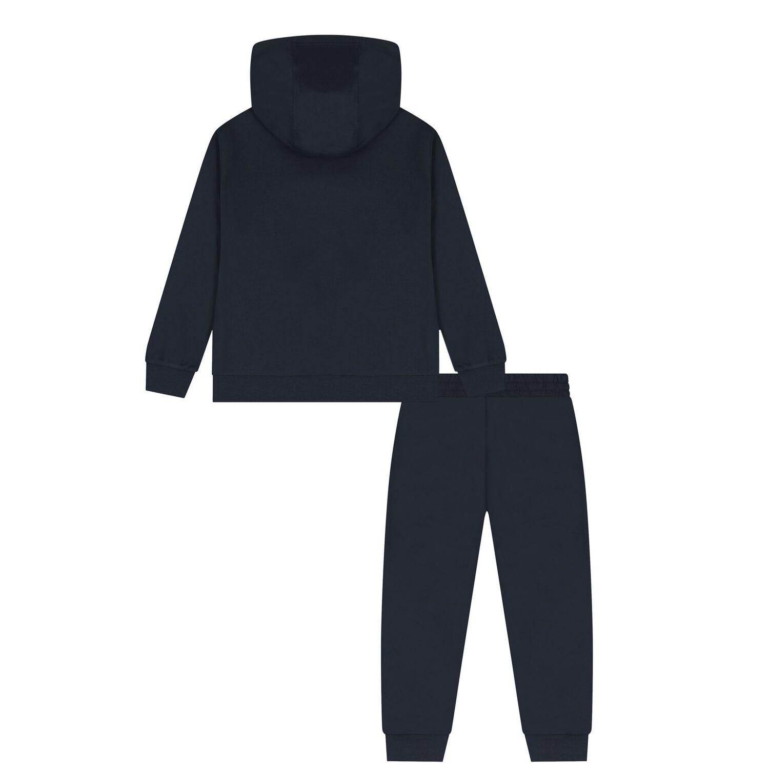 Boys Navy Blue Logo Tracksuit, 4, hi-res