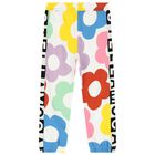 Girls Ivory Floral Joggers, 1, hi-res
