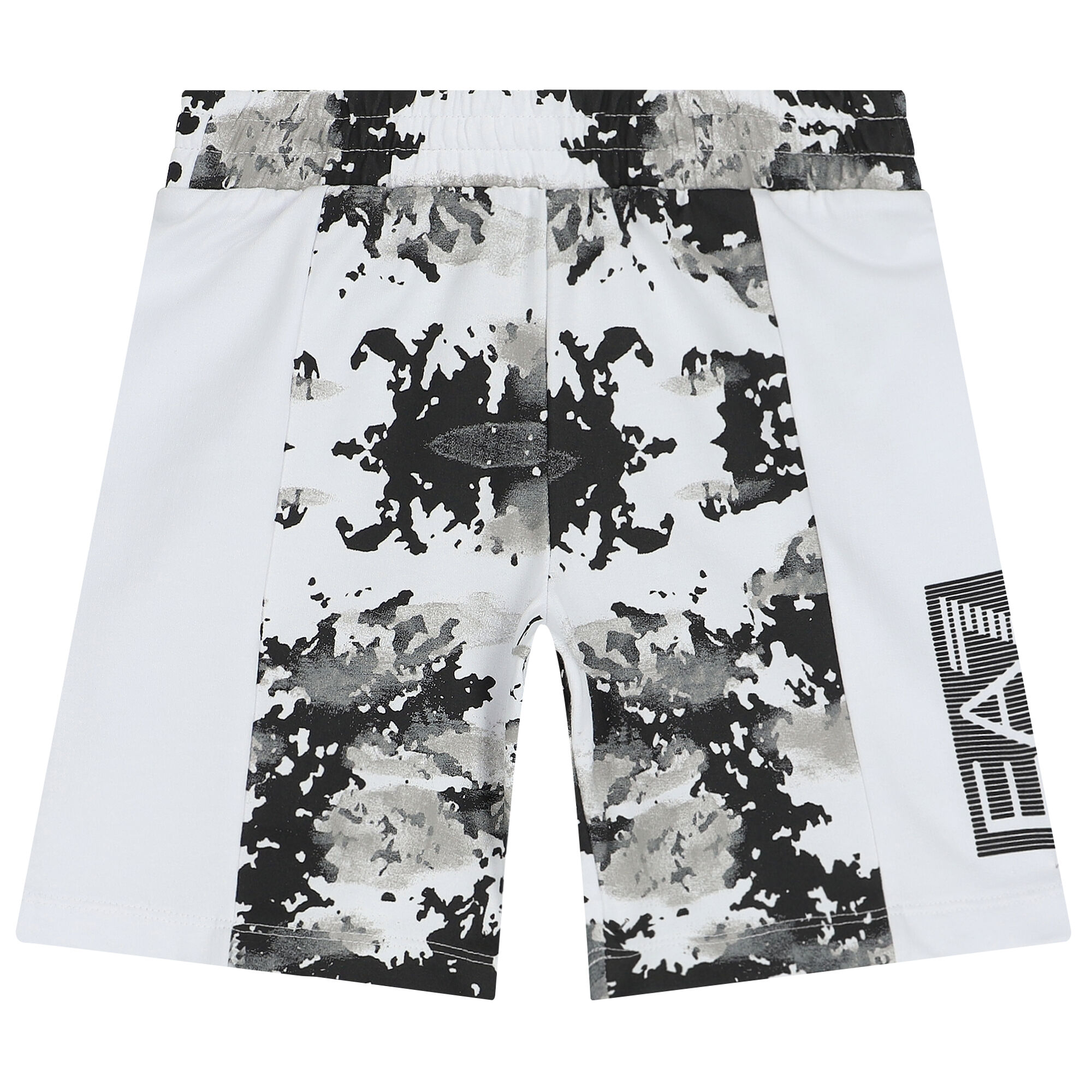 White ea7 shorts new arrivals