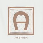 تي شيرت أبيض بشعار للأولاد, 2, hi-res