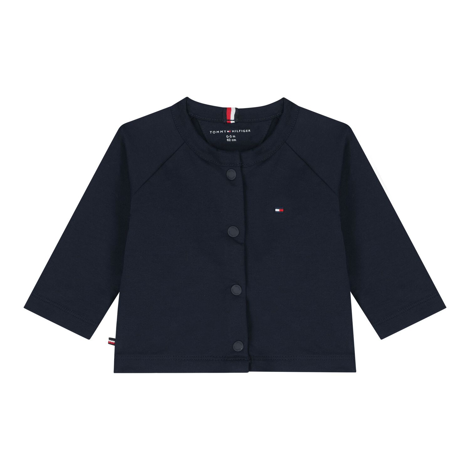 Baby Boys Navy Logo 3-Piece Tracksuit, 1, hi-res