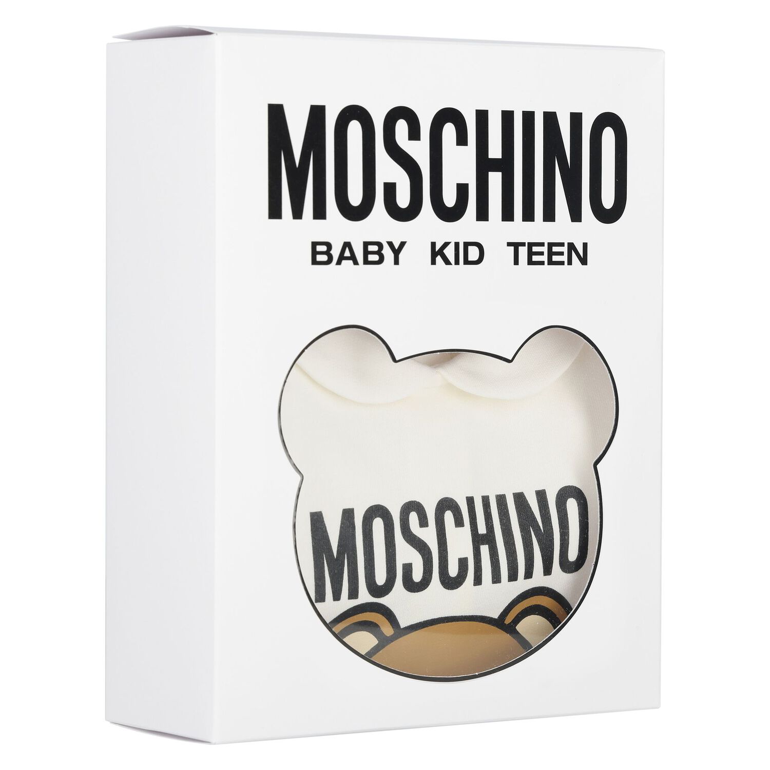 طقم هدايا افرول اطفال بالشعار بطبعه تيدى بير باللون العاجى, 1, hi-res