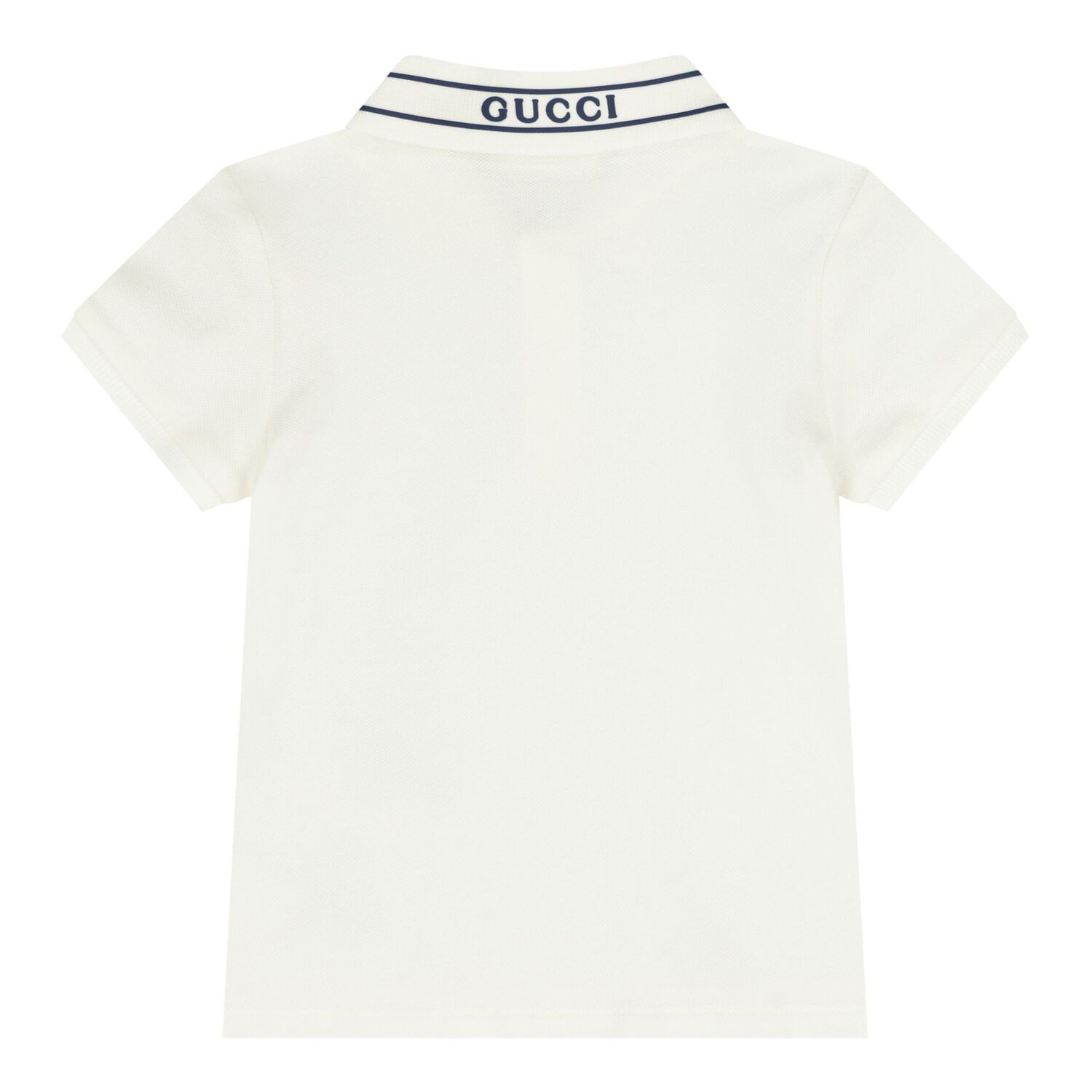 Baby Boys Ivory Logo Polo Shirt, 1, hi-res