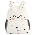 Younger Girls White Bunny Backpack ( 30cm ), 1, hi-res