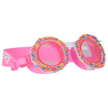 Girls Pink Donut Swimming Goggles