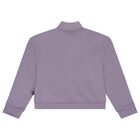 Girls Purple Logo Tracksuit, 1, hi-res