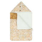 مدس بطبعة خريطة باللون العاجي والبيج, 1, hi-res