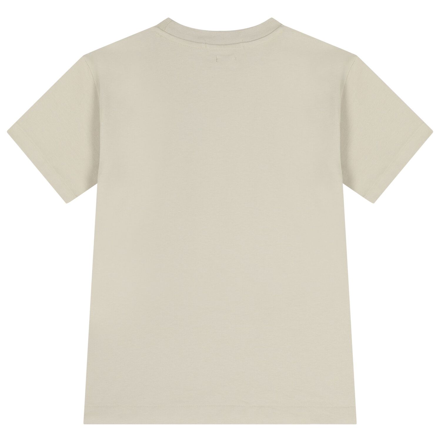 Boys Beige Logo T-Shirt, 1, hi-res