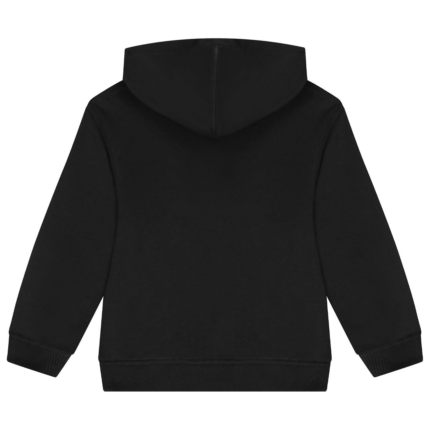 Black Teddy Bear Logo Hooded Top, 3, hi-res