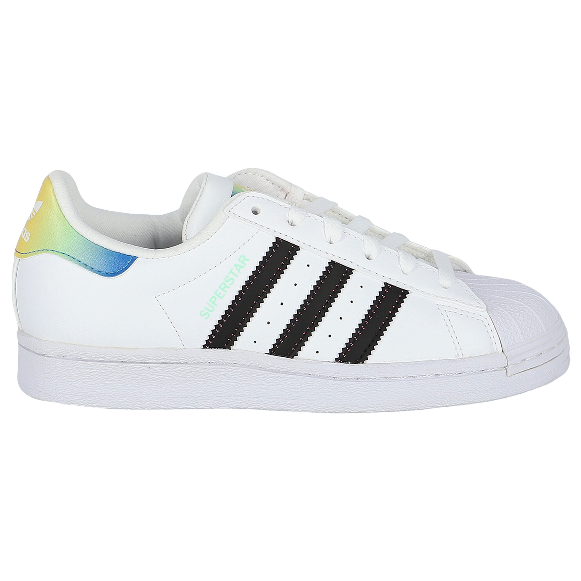 Girls white shop addidas trainers
