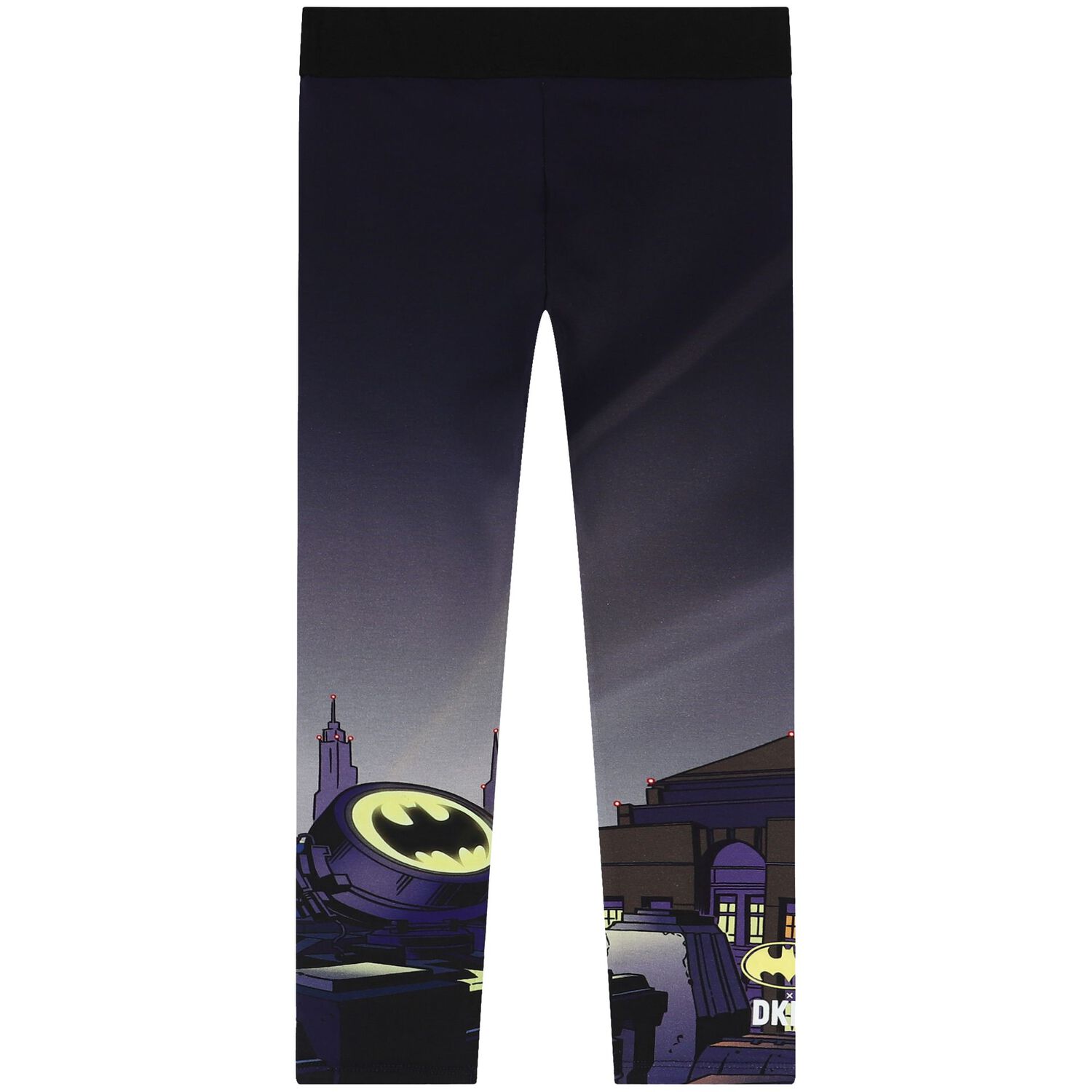Girls Navy Blue Batman Leggings, 1, hi-res image number null