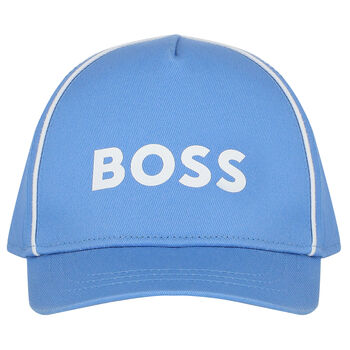 Younger Boys Blue Logo Cap