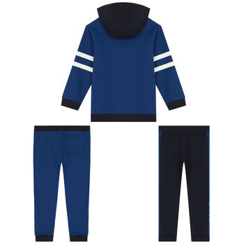 Boys Blue & Navy 3-Piece Tracksuit