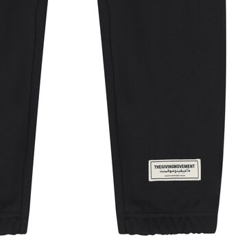 Black Logo Joggers