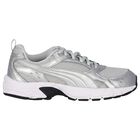 Silver Logo Milenio Tech LT Jr Trainers, 1, hi-res