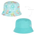 Younger Boys Aqua Swim Shorts & Reversible Hat Set, 3, hi-res