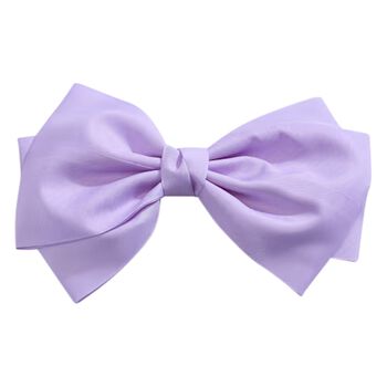 Girls Lilac Bow Hairclip