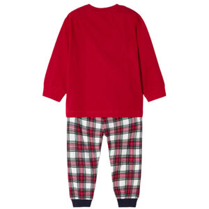 Younger Boys Red & White Pyjamas