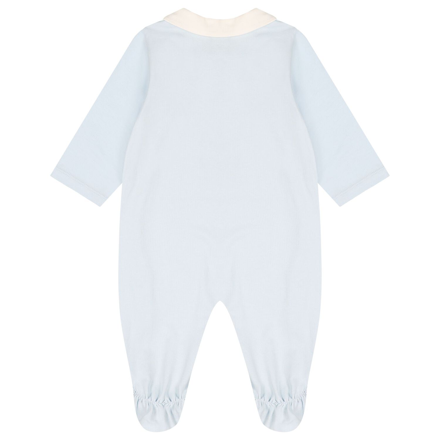 Baby Boys Blue & White Logo Babygrow Gift Set, 3, hi-res
