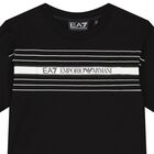 Boys Black Logo T-Shirt, 2, hi-res