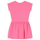 فستان بنات بطبعه ايس كريم باللون الوردى , 1, hi-res