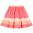 Girls Coral Flared Skirt, 1, hi-res