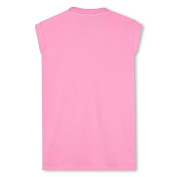 Girls Pink Choupette Logo Dress