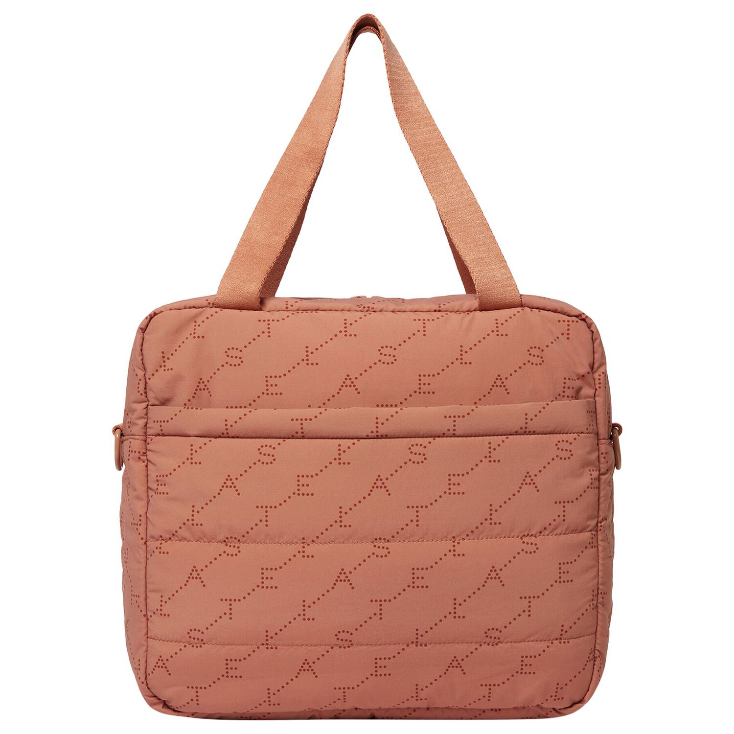 Beige Logo Baby Changing Bag, 1, hi-res