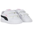 Girls White Smash 3.0 Trainers, 1, hi-res