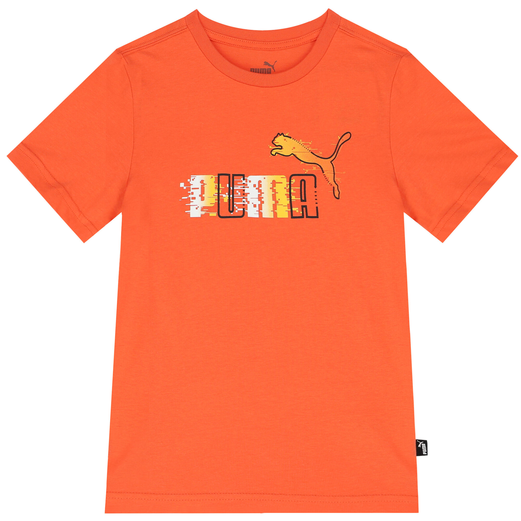 Puma shorts kids orange sale