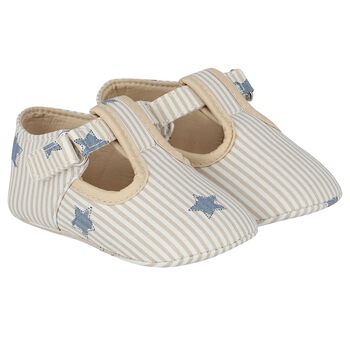 Baby Ivory Stars Pre Walker Shoes