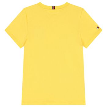 Boys Yellow Logo T-Shirt