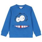 Boys Blue Yeti Sweatshirt, 1, hi-res